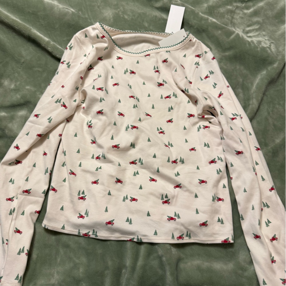 Cozyland truck pajama top
